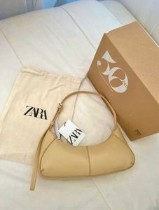 Zara Butter Yellow Shoulder Bag