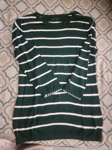 Striped Knit Sweater