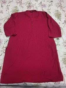 Maroon Kurta