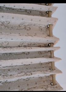 Elegant beige curtains combo