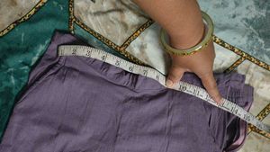 Lavender joggers