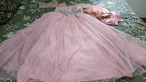 Stunning Pink Embellished Gown