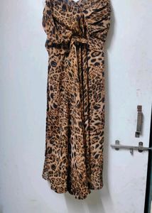 Cheetha Print One Piece