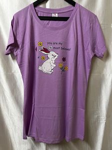 Cute Bunny Graphic T-Shirt