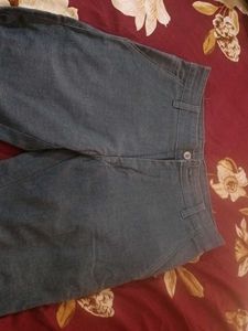 Blue denim cotton Pants