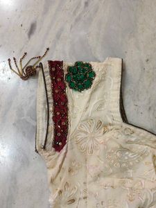 Elegant Embroidered Saree
