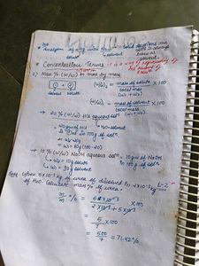 physical chemistry class 12th notes