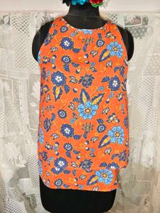 Vibrant Floral Sleeveless Top 34 -38"