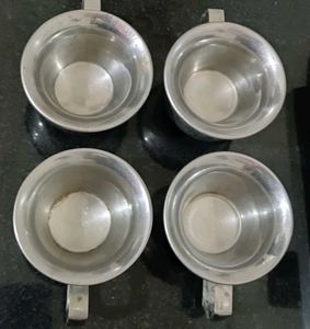 Set of 4 Metal Cups