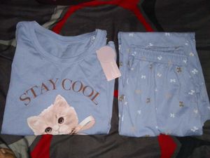 Cute Cat Pajama Set