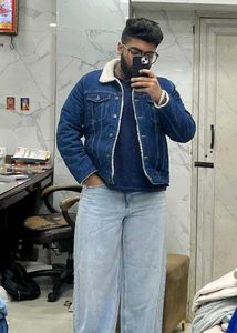 Wide Leg Denim Jeans