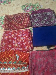 Assorted Indian Sarees Collection any 2saree ₹ 250