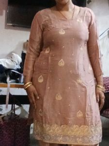 full suit in silk and a kurti i