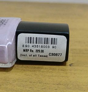Avon Pro Color Nail Polish Lavender Bolt