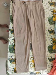 Men's Beige Casual Chinos