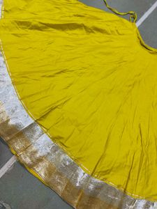 Vibrant Yellow Lehenga Choli Set