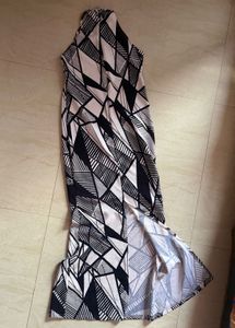 long slim dress