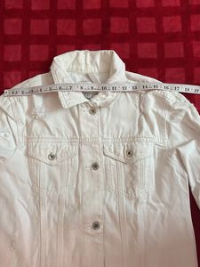White Denim Jacket