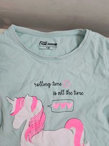 Bundle of 6 girls tshirts: Cute Unicorn &amp; Floral O
