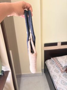 Woven Tote Bag with Rope Handles