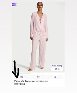 Victoria’s Secret Pj Set