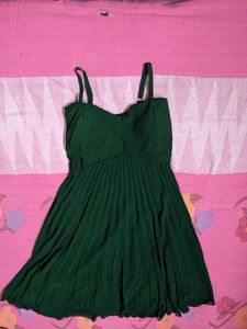 Bottle Green Dress