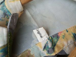 Artistic Print Oversized Shirt (Women)
