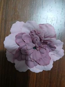 Fabric Flower Hair Clip