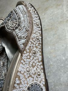 Embellished Flat Sandals