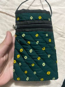 Embroidered Phone Pouch