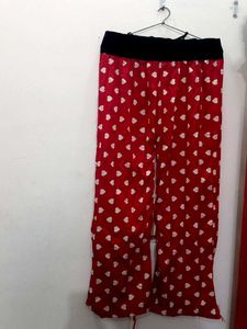 Heart Print Lounge Pants