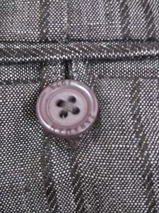 Vintage Striped Straght-Leg Fit Trousers