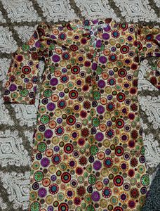 Boho Mandala Print Kurta