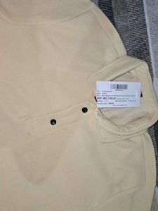 Pale Yellow Polo Shirt