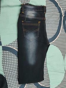 Men's Dark Wash Slim Fit Jeans