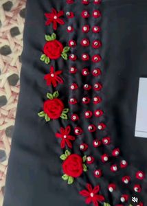 Hand Embroidered Suit ♥️🖤