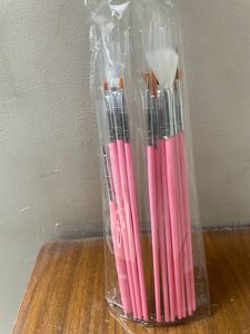 Set Of 12 Nail Brushes