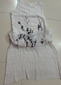 White Floral Dress
