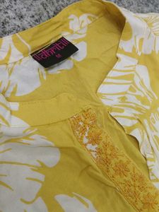 Floral Print Kurta
