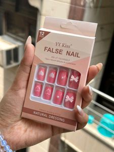 2 Set Korean Nails Cute Rakhi Gift
