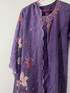 suit readymade with dupatta
