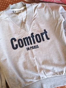 Comfort Fleece V-Neck Sweatshirt