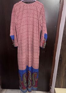 Boho Print Ethnic Gown