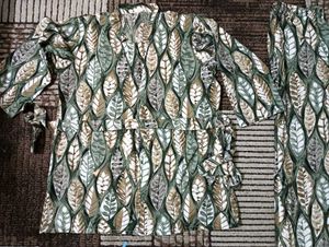 Leaf-Print co-ord set 🌿