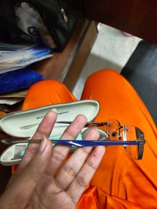 Rimless Rectangle Vincent Chase Eyeglasses