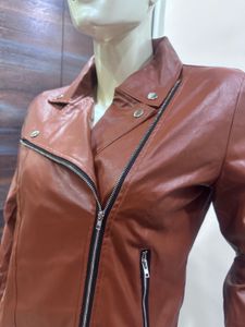 Stylish Brown Leather Jacket