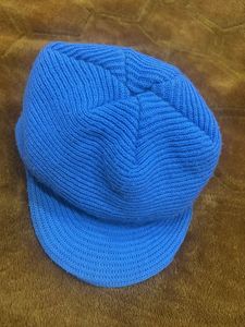 Blue Knit Hat