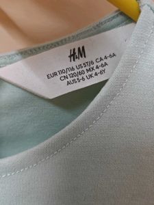 H&amp;M Girls Butterfly Dress