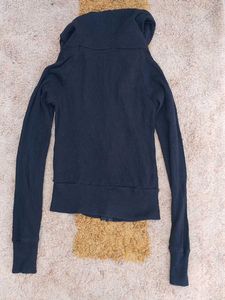 Classic Black Zip-Up Hoodie