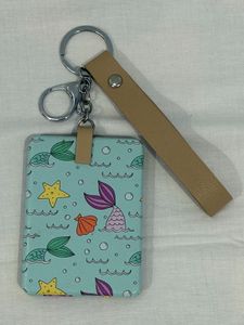Mermaid Pocket Mirror with strap